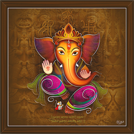 Ganesh Paintings (GS-1885)